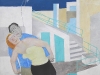 empfangsbereit  2009  45/45 cm  Acryl/Karton